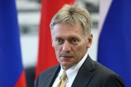 Người phát ngôn Điện Kremlin Dmitry Peskov phát biểu họp báo tại Moskva (Nga). (Ảnh: IRNA/TTXVN)