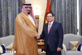 Thủ tướng Phạm Minh Chính tiếp Bộ trưởng Kinh tế và Kế hoạch Saudi Arabia