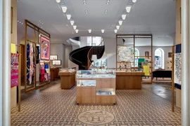 Thương hiệu Hermès của Pháp không gia hạn hợp đồng thuê cửa hàng tại Trung tâm thương mại hạng sang GUM ở trung tâm Moskva. (Nguồn: interior.ru)