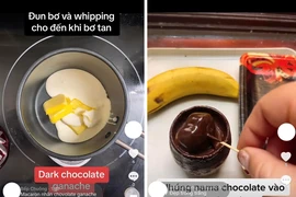 Những video dạy nấu ăn đang rất phổ biến trên Internet. (Nguồn: Vietnam+)