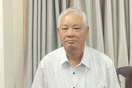 Ông Phạm Đình Cự tại Cơ quan Cảnh sát điều tra Công an tỉnh Phú Yên. (Ảnh: Tường Quân/TTXVN)