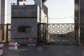 Cửa khẩu Rafah giữa Ai Cập và Dải Gaza. (Ảnh: AFP/TTXVN)