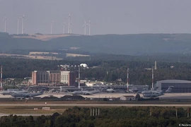 Toàn cảnh căn cứ không quân của Mỹ tại Ramstein, gần Lashtuhl, Đức. (Ảnh: Reuters/TTXVN)