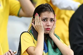[Photo] Cả Brazil rơi lệ khi chứng kiến thất bại của đội nhà