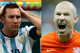 [Infographics] Cuộc đụng độ "kinh điển" giữa Robben và Messi