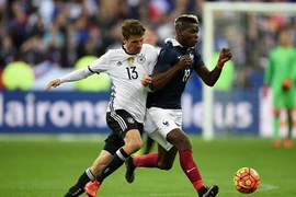 Đức và Pháp tranh vé vào chung kết EURO 2016. (Nguồn: AP)