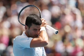 Novak Djokovic thành cựu vương Australian Open. (Nguồn: Getty Images)