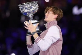 Sinner trở thành nhà vô địch Australian Open 2024. (Nguồn: AFP/Getty Images)