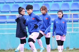 Tuyển U20 Nữ Việt Nam sẵn sàng bước vào Giải U20 Nữ châu Á 2024. (Nguồn: VFF)