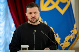 Tổng thống Zelensky đã ra sắc lệnh cách chức ông Sergiy Leonidovich Rud. (Ảnh: AFP/TTXVN)