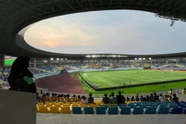Sân vận động Manahan là một trong hai sân tổ chức giải U16 Đông Nam Á 2024. (Nguồn: Bola Nusantara)