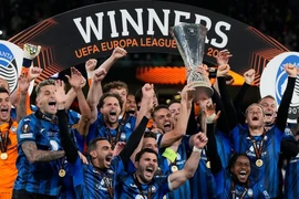 Atalanta giành chức vô địch Europa League mùa giải 2023-24. (Nguồn: Getty Images)