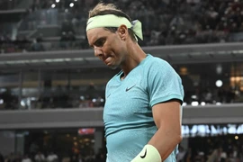 Nadal chia tay Roland Garros 2024 ngay từ vòng 1. (Nguồn: Getty Images)