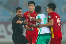 Trọng tài Hanna Hattab bắt chính trận Việt Nam thua Saudi Arabia ở Mỹ Đình.