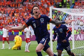 Wout Weghorst ghi bàn quyết định giúp Hà Lan thắng kịch tính. (Nguồn: Getty Images)