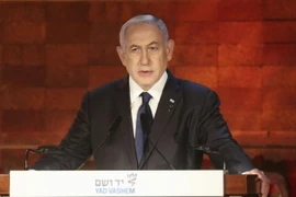 Thủ tướng Israel Benjamin Netanyahu. (Ảnh: Kyodo/TTXVN)