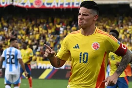 James Rodriguez tỏa sáng giúp Colombia đánh bại Argentina. (Nguồn: Getty Images)