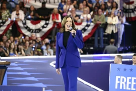 Phó Tổng thống Mỹ Kamala Harris. (Ảnh: Kyodo/TTXVN)