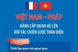 Việt Nam-Pháp nâng cấp quan hệ lên Đối tác chiến lược toàn diện