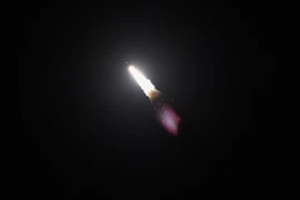 Mỹ phóng tên lửa đạn đạo xuyên lục địa Minuteman III.