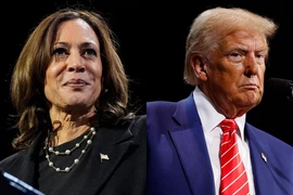 Phó Tổng thống Kamala Harris và cựu Tổng thống Donald Trump. (Nguồn: Ap/Getty Images)