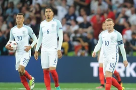 Đội tuyển Anh cay đắng chia tay EURO 2016. (Nguồn: DM)