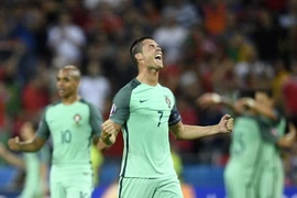 Ronaldo đang đứng trước cơ hội vô địch EURO 2016 cùng Bồ Đào Nha. (Nguồn: AFP/TTXVN)