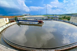 Hệ thống xử lý nước thải hiện đại nhất thế giới. (Ảnh: Vietnam+)