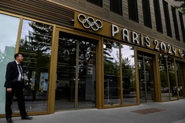 Trụ sở của​ Ủy ban tổ chức Olympic Paris 2024 ở Paris, Pháp. (Ảnh: AFP/TTXVN)