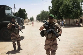 Lực lượng an ninh Chad tại thủ đô N’djamena. (Nguồn: AOL)