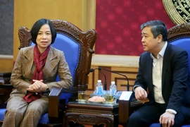 Tổng Giám đốc TTXVN Vũ Việt Trang làm việc với lãnh đạo tỉnh Thái Bình
