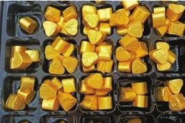 Chocolate giảm cân chứa chất cấm sibutramine. (Ảnh: Sina Weibo)