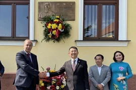 Đại sứ quán Việt Nam tổ chức Lễ Kỷ niệm 134 năm ngày sinh Chủ tịch Hồ Chí Minh tại thị trấn Horne Saliby. (Nguồn: VOV)