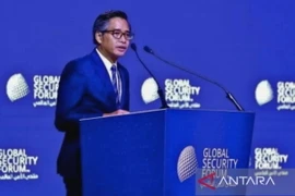 Phó giám đốc về Hợp tác Quốc tế của Cơ quan chống khủng bố quốc gia Indonesia (BNPT) Andhika Chrisnayudhanto. (Nguồn: ANTARA)
