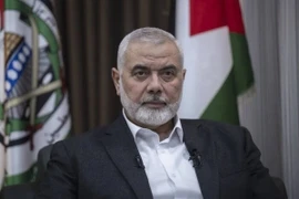 Lãnh đạo chính trị Phong trào Hồi giáo Hamas Ismail Haniyeh. (Ảnh: IRNA/TTXVN)