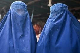 Trang phục burqa của phụ nữ Hồi giáo. (Ảnh: AFP/TTXVN)