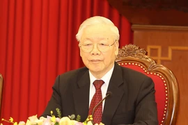 Tổng Bí thư Nguyễn Phú Trọng. (Ảnh: Trí Dũng/ TTXVN)