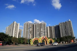 Một góc Thành phố Hồ Chí Minh. (Ảnh: Hồng Đạt/TTXVN)