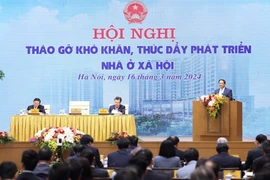 Hội nghị tháo gỡ khó khăn, thúc đẩy phát triển nhà ở xã hội tại Hà Nội