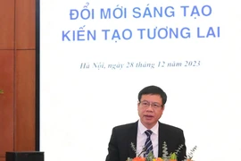 Thứ trưởng Bộ Khoa học và Công nghệ Lê Xuân Định. (Ảnh: Hoàng Hiếu /TTXVN)