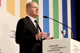 Thủ tướng Đức Olaf Scholz thuộc đảng Dân chủ Xã hội (SPD), đứng đầu trong liên minh cầm quyền 3 đảng, phản đối gay gắt đề xuất của Chủ tịch đảng Dân chủ Tự do (FDP) về cải cách kinh tế. (Ảnh: Phương Hoa/TTXVN)