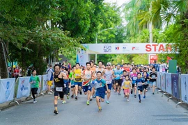 BritCham Fun Run 2024 được đồng hành bởi Trường Đại học Anh Quốc Việt Nam (BUV) và Công ty Kiểm toán KPMG. (Ảnh: BTC)