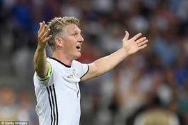 Đội trưởng tuyển Đức Bastian Schweinsteiger. (Nguồn: Getty Images) 