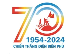 Mẫu biểu trưng (logo) Kỷ niệm 70 năm Chiến thắng Điện Biên Phủ.
