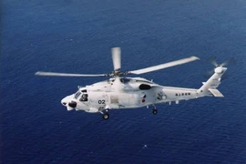 Hai trực thăng mất tích khi đang thực hiện công tác huấn luyện tác chiến chống tàu ngầm vào ban đêm. (Nguồn: MSDF)