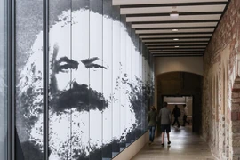 Cuộc đời và sự nghiệp cách mạng cao cả của Karl Marx đã đi vào lịch sử thế giới. (Ảnh: THX/TTXVN)