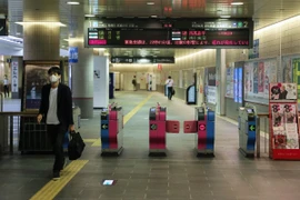 Một nhà ga ở Tokyo, Nhật Bản. (Ảnh: THX/TTXVN)