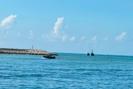 Cửa biển La Gi. (Nguồn: Báo Bình Thuận)