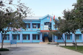 Trụ sở Ủy ban Nhân dân xã Diên Bình, huyện Đăk Tô nơi ông N.H.L làm việc.
