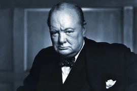 Bức ảnh cố Thủ tướng Anh Winston Churchill đang cau mày. (Nguồn: Alamy)